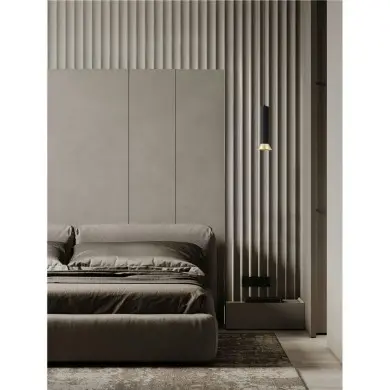 Suspension LUVIA 10W GU10 Or oxydé, noir NOVA LUCE 9011446