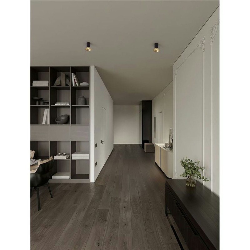 Plafonnier LUVIA 10W GU10 Or oxydé, noir H12,5 NL_9011438 9011438 Plafonnier LUVIA 10W GU10 Or oxydé, noir H12,5 NOVA LUCE 9011438