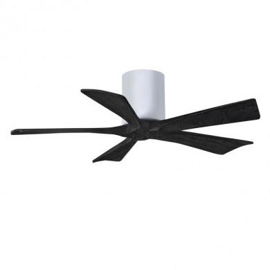 Ventilateur de Plafond Irene-5H 106cm Blanc Noir ATLAS FAN IR5H-WH-BK-42