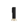 Applique LUVIA 10W GU10 Or oxydé, noir NOVA LUCE 9011444