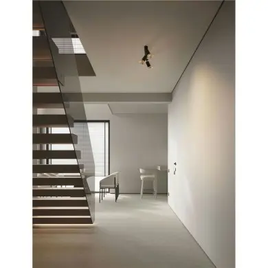 Plafonnier LUVIA 3x10W GU10 Or oxydé, noir NOVA LUCE 9011442