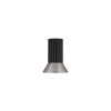 Plafonnier LUVIA 10W GU10 Bronze oxydé, noir H12,5 NOVA LUCE 9011439