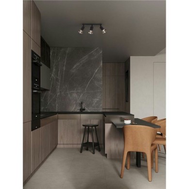 Plafonnier LUVIA 3x10W GU10 Bronze oxydé, noir  9011443