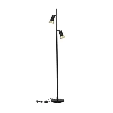 Lampadaire LUVIA 2x10W GU10 Or oxydé, noir NOVA LUCE 9011450