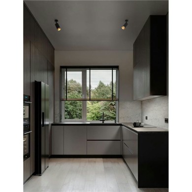 Plafonnier NESSI 10W GU10 Noir, or H18,8 NOVA LUCE 9011403