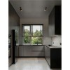 Plafonnier NESSI 10W GU10 Noir, or H18,8 NOVA LUCE 9011403