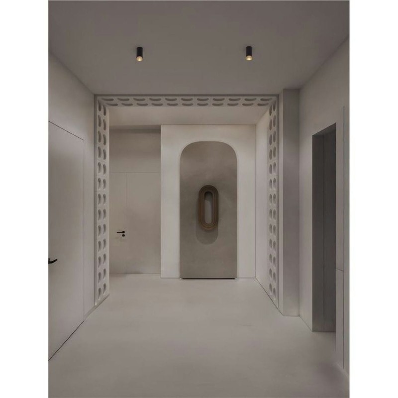 Plafonnier NESSI 10W GU10 Noir, or H11,8 NL_9011401 9011401 Plafonnier NESSI 10W GU10 Noir, or H11,8 NOVA LUCE 9011401