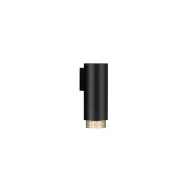 Applique NESSI 10W GU10 Noir, or NOVA LUCE 9011405