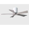 Ventilateur Plafond Irene-5H 106cm Blanc Bois vieilli ATLAS FAN IR5H-WH-BW-42