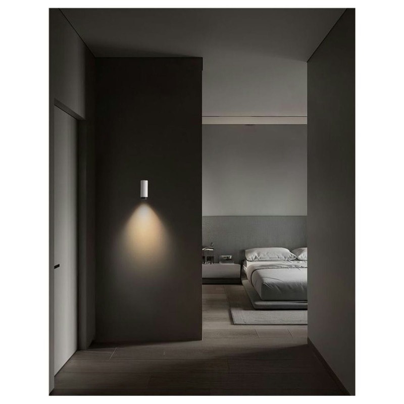 Applique NESSI 10W GU10 Blanc, noir NL_9011404 9011404 Applique NESSI 10W GU10 Blanc, noir NOVA LUCE 9011404