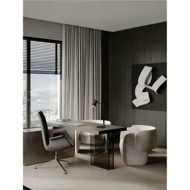 Lampe NESSI 10W GU10 Noir, or NOVA LUCE 9011409