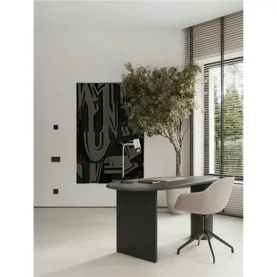 Lampe NESSI 10W GU10 Blanc, noir NOVA LUCE 9011408