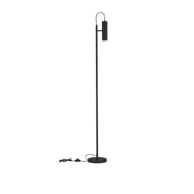 Lampadaire NESSI 10W GU10 Noir, or NOVA LUCE 9011411