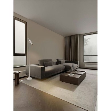 Lampadaire NESSI 10W GU10 Blanc, noir  9011410