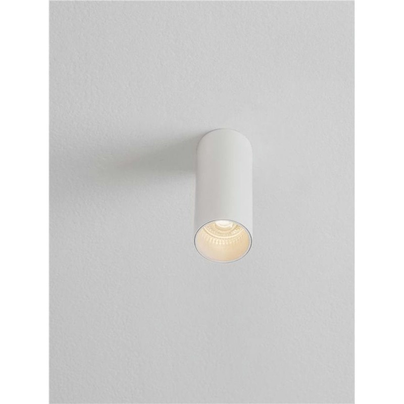 Plafonnier MOR 10W GU10 Blanc H10 NOVA LUCE 9011453