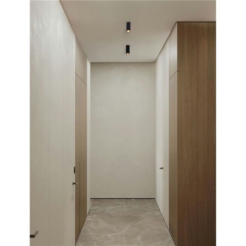 Plafonnier COMET 10W GU10 Noir H10 NL_9011464 9011464 Plafonnier COMET 10W GU10 Noir H10 NOVA LUCE 9011464