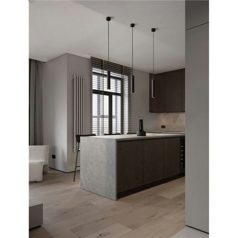 Suspension COMET 10W GU10 Noir NOVA LUCE 9011472