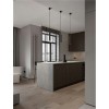 Suspension COMET 10W GU10 Noir NOVA LUCE 9011472