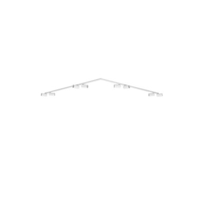 Plafonnier OSO 8x10W GU10 Blanc  9030919