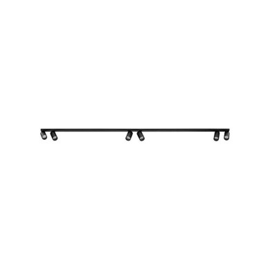 Plafonnier OSO 6x10W GU10 Noir  9030916