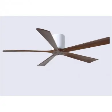Ventilateur Plafond Irene-5H 152cm Blanc Noyer MAT_IR5H-WH-WA-60 IR5H-WH-WA-60 Ventilateur Plafond Irene-5H 152cm Blanc Noyer ATLAS FAN IR5H-WH-WA-60