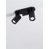 Plafonnier ESTO 2x10W GU10 Noir  9030781