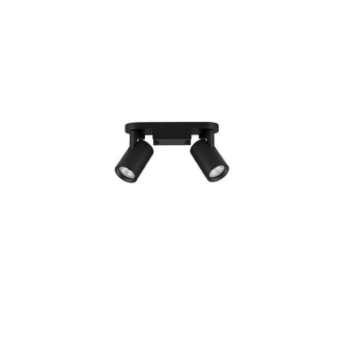 Plafonnier ESTO 2x10W GU10 Noir  9030781
