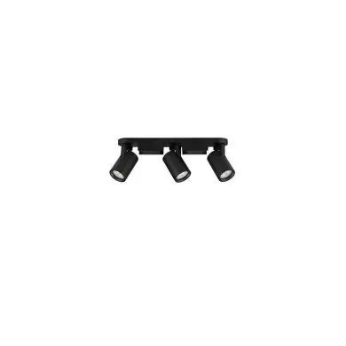 Plafonnier ESTO 3x10W GU10 Noir NOVA LUCE 9030783