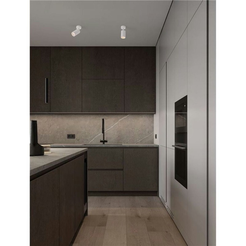 Plafonnier REIG 10W GU10 Blanc P0  9011532