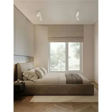 Plafonnier REIG 2x10W GU10 Blanc NOVA LUCE 9011535
