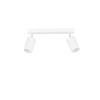 Plafonnier REIG 2x10W GU10 Blanc  9011535