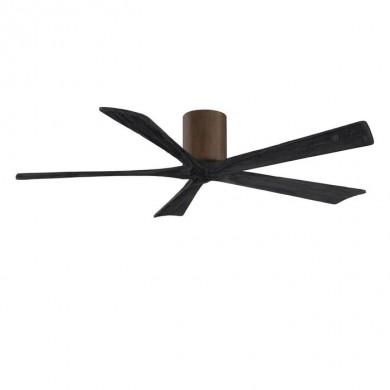 Ventilateur de Plafond Irene-5H 152cm Noyer Noir ATLAS FAN IR5H-WN-BK-60