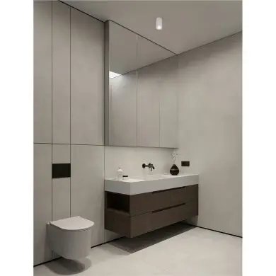 Plafonnier Salle de bain MAO 10W GU10 Blanc H10,8 NOVA LUCE 9011413