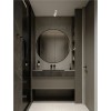 Plafonnier Salle de bain MAO 10W GU10 Blanc H17  9011415
