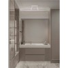 Plafonnier Salle de bain MAO 2x10W GU10 Blanc  9011417