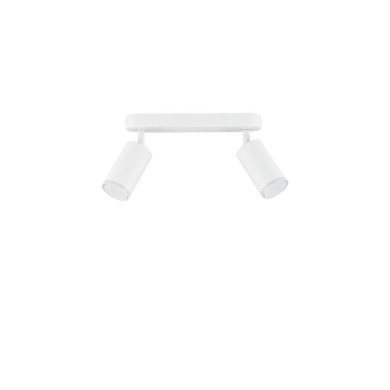 Plafonnier Salle de bain MAO 2x10W GU10 Blanc  9011417