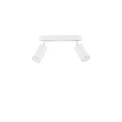 Plafonnier Salle de bain MAO 2x10W GU10 Blanc NOVA LUCE 9011417