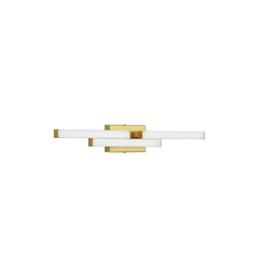 Applique Salle de bain ATOM 14W LED Or  9695267