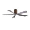 Ventilateur de Plafond Irene-5H 132cm Noyer Bois Vieilli ATLAS FAN IR5H-WN-BW-52