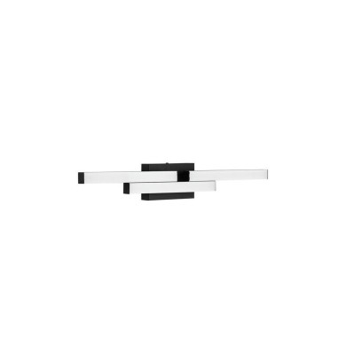 Applique Salle de bain ATOM 14W LED Noir  9695269