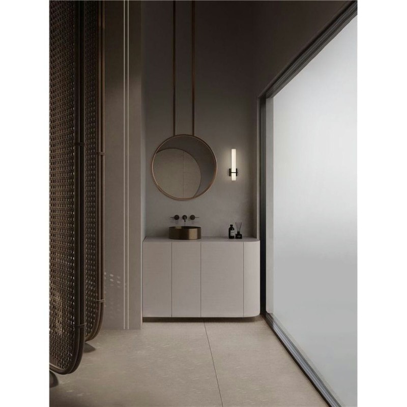 Applique Salle de bain LUCA 15W LED Noir NL_9695337 9695337 Applique Salle de bain LUCA 15W LED Noir 9695337