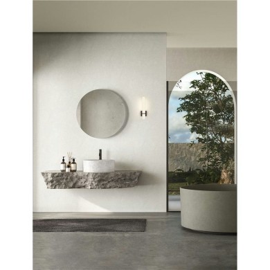 Applique Salle de bain LUCA 15W LED Noir  9695337