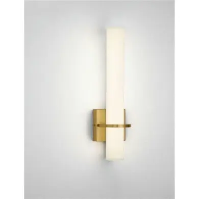 Applique Salle de bain LUCA 15W LED Or NOVA LUCE 9695338