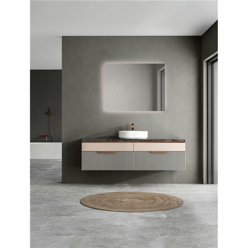Applique Salle de bain ALDA 48W LED Argent 4000K  9006010