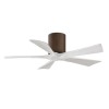 Ventilateur de Plafond Irene-5H 106cm Noyer Blanc ATLAS FAN IR5H-WN-MWH-42