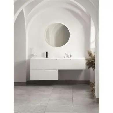 Applique Salle de bain ALDA 33W LED Argent 3000K NOVA LUCE 9006028