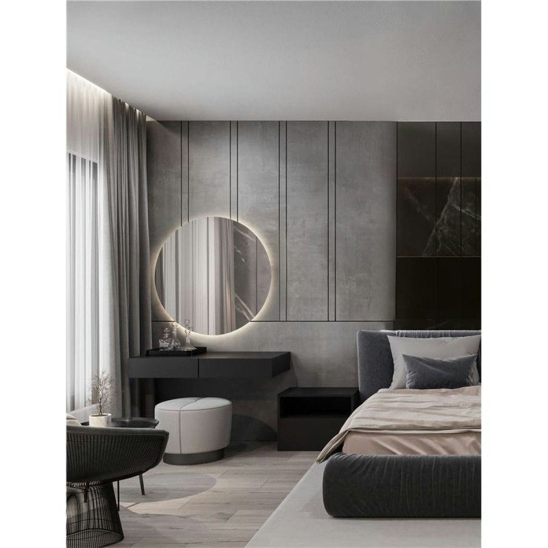 Applique Salle de bain ALDA 42W LED Argent 3000K  9006029