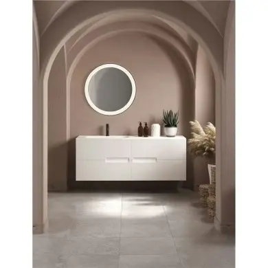 Applique Salle de bain URAL 20W LED Noir, blanc 4000K NOVA LUCE 9006016