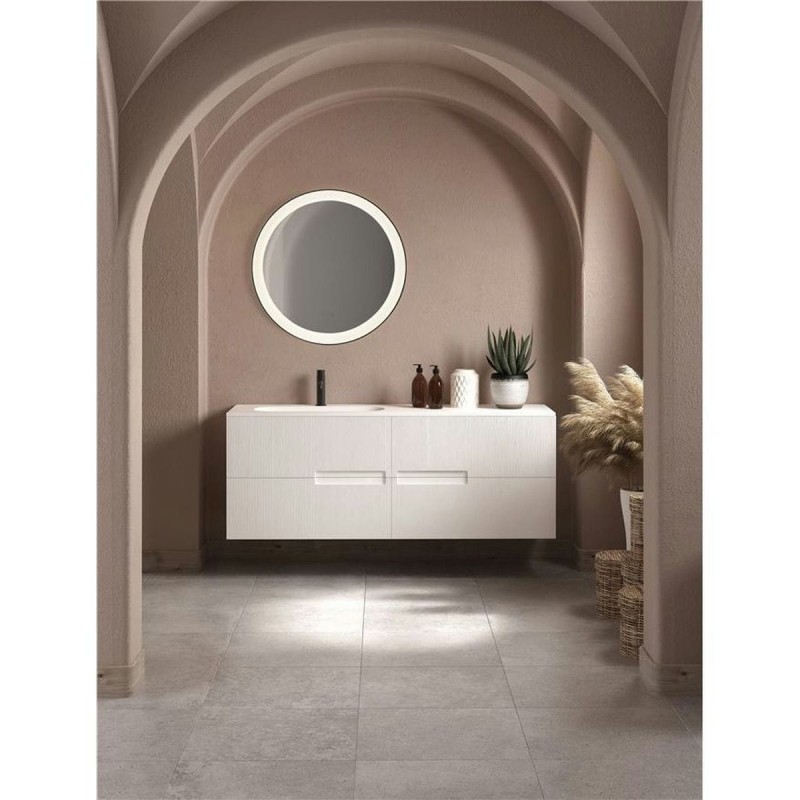Applique Salle de bain URAL 20W LED Noir, blanc 4000K  9006016