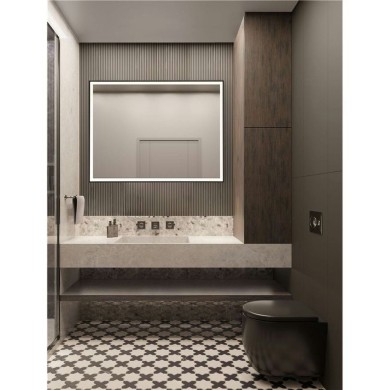 Applique Salle de bain AMBOR 37W LED Noir 4000K  9006021